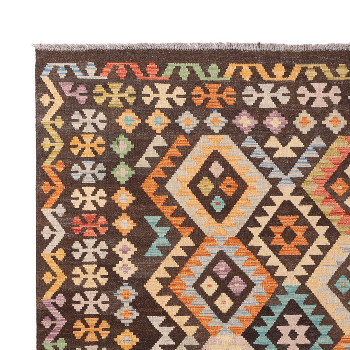 Kelim Teppich - Splash - 289 x 205 cm - mehrfarbig