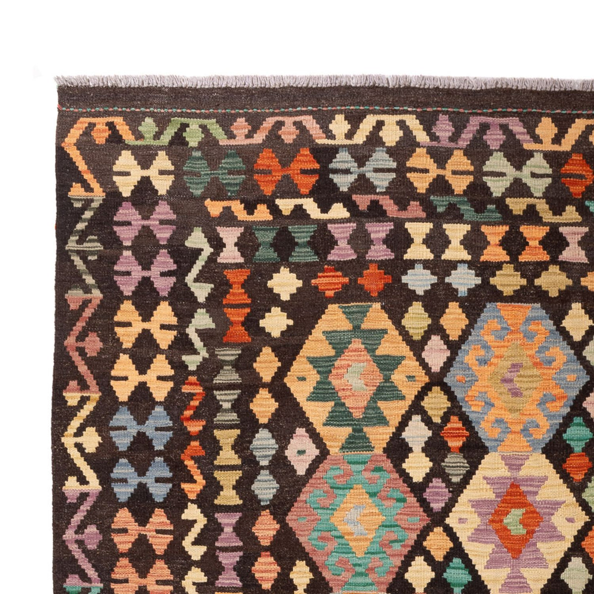 Kelim Teppich - Splash - 298 x 201 cm - mehrfarbig