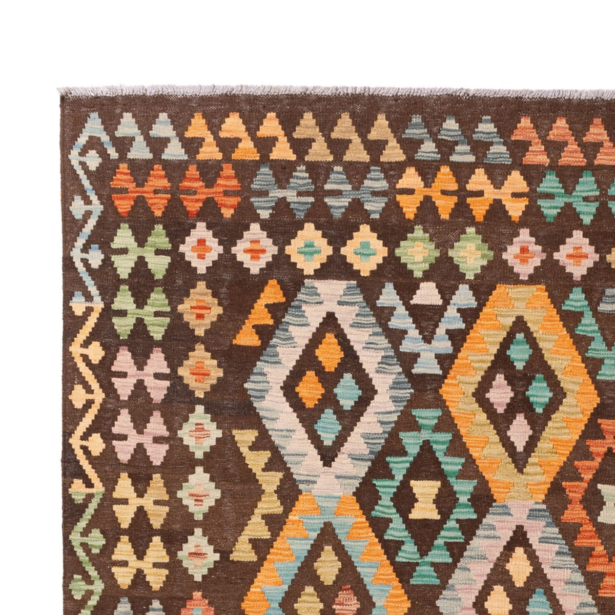 Kelim Teppich - Splash - 299 x 206 cm - mehrfarbig