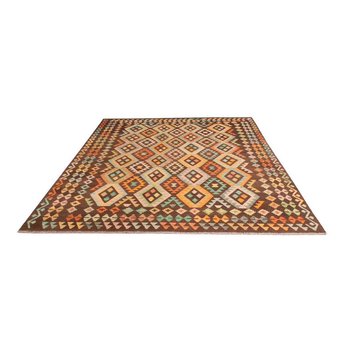 Kelim Teppich - Splash - 299 x 206 cm - mehrfarbig