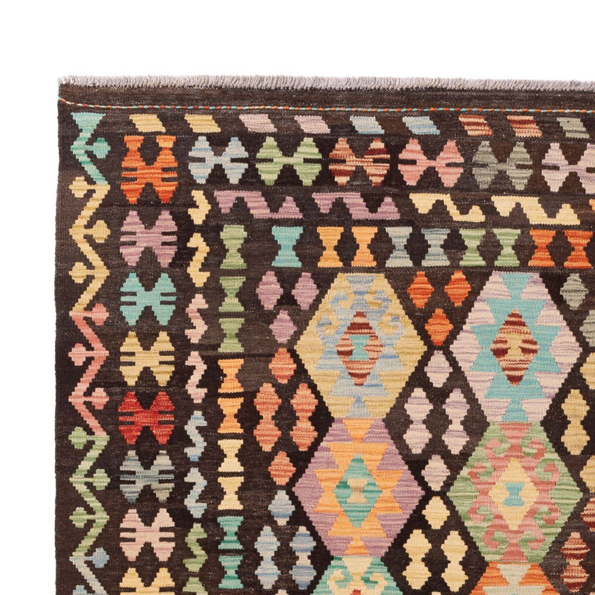 Kelim Teppich - Splash - 296 x 208 cm - mehrfarbig