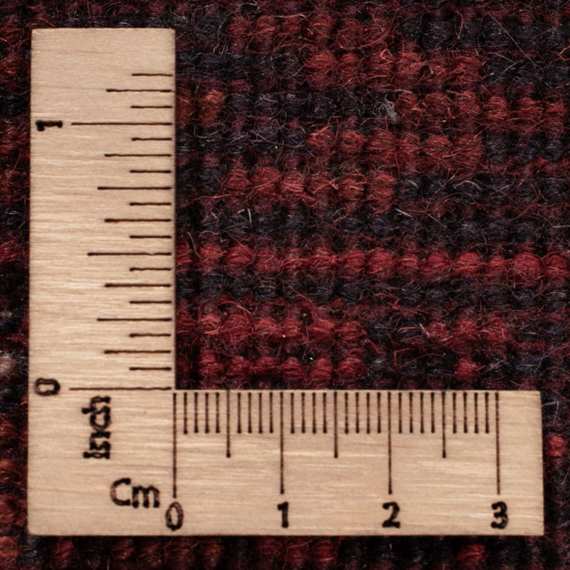 Afghan Teppich - Kunduz - 190 x 121 cm - dunkelrot