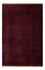Afghan Teppich - Kunduz - 193 x 125 cm - dunkelrot
