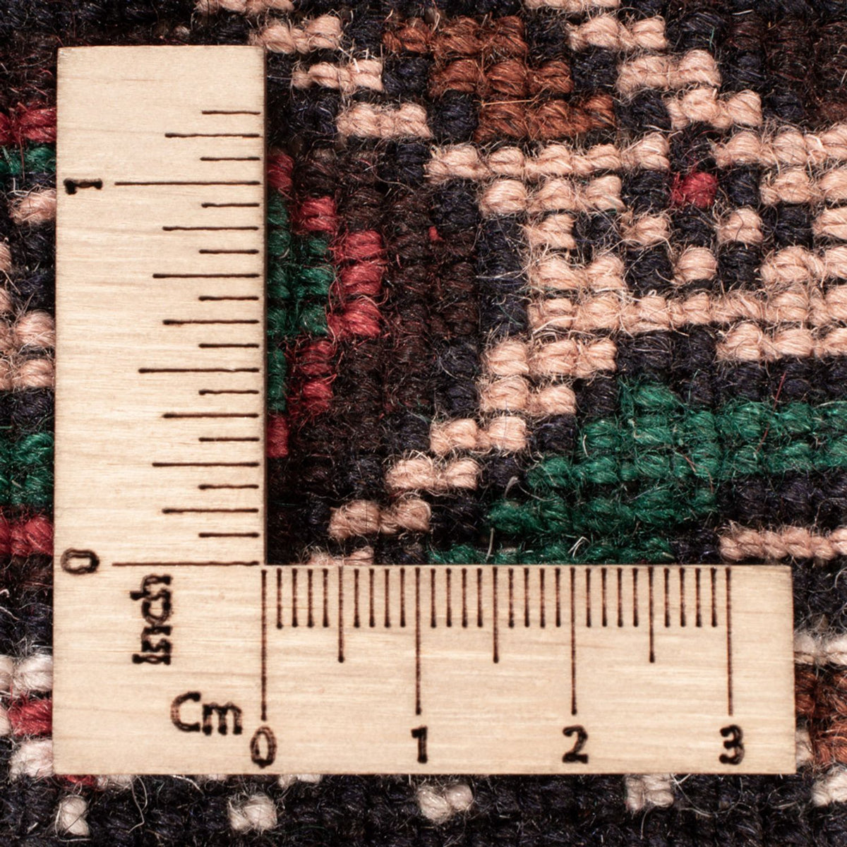 Belutsch Teppich - 180 x 105 cm - dunkelblau