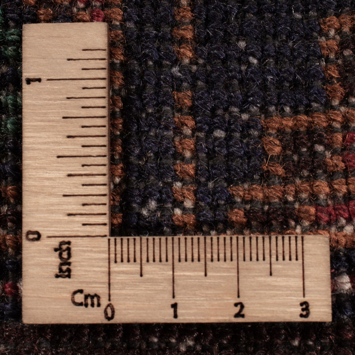 Belutsch Teppich - 208 x 119 cm - dunkelrot