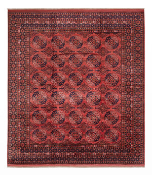 Afghan Teppich - Buchara - 404 x 351 cm - rot