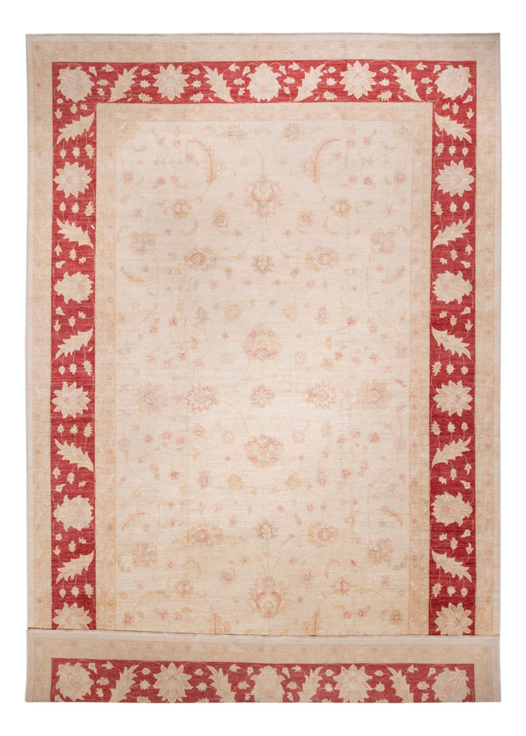 Ziegler Teppich - 538 x 350 cm - beige
