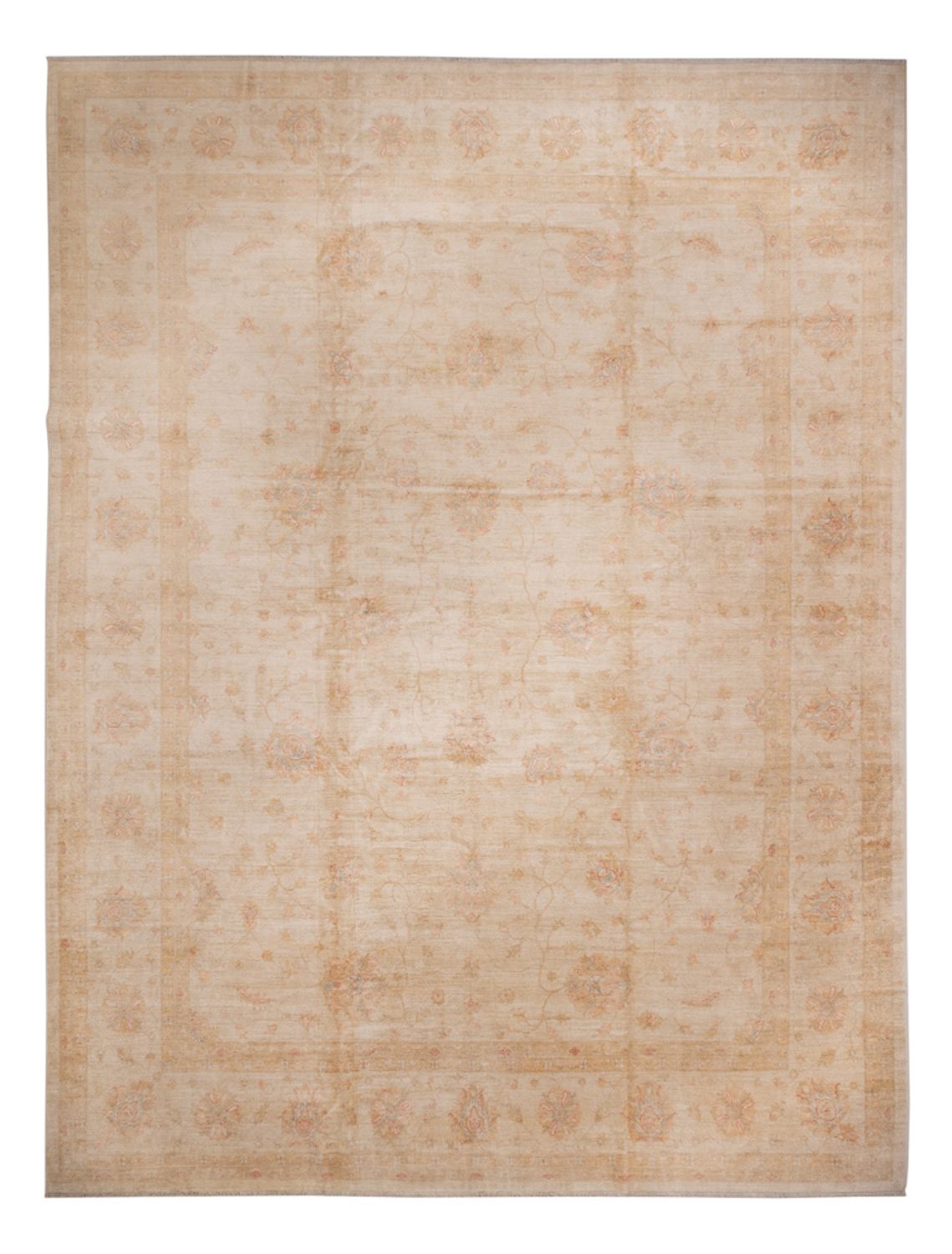 Ziegler Teppich - 503 x 393 cm - beige