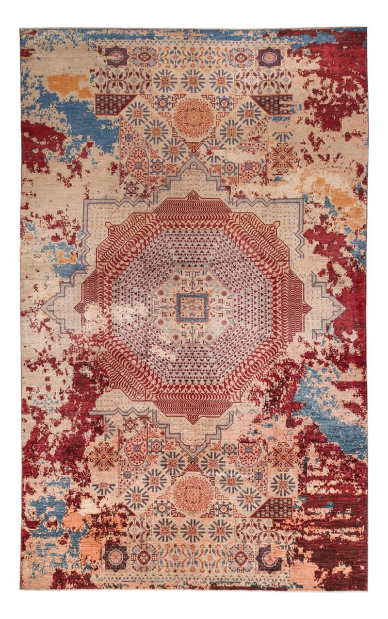 Designer Teppich - 501 x 308 cm - mehrfarbig