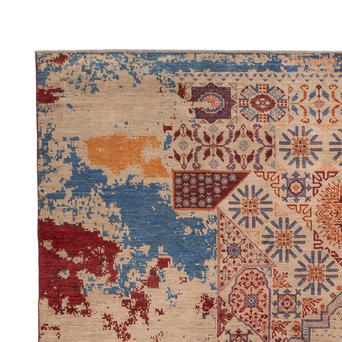 Designer Teppich - 501 x 308 cm - mehrfarbig