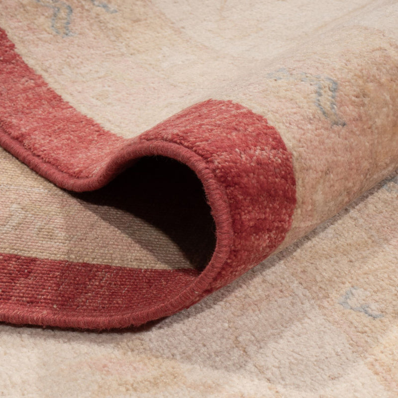 Ziegler Teppich quadratisch  - 392 x 403 cm - rot