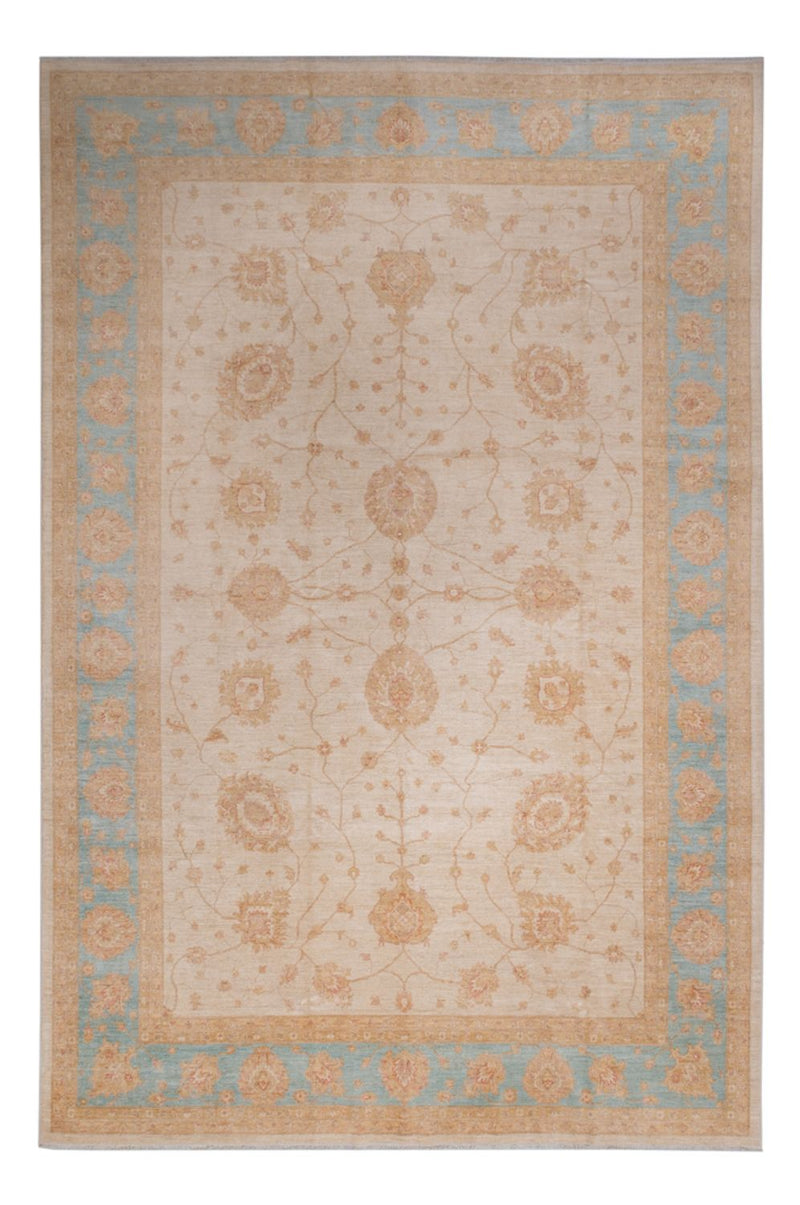 Ziegler Teppich - 440 x 304 cm - beige