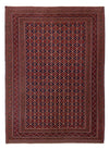 Kelim Afghan Teppich 201x283cm - Rechteckig / Rot / 201 x 283 cm Rechteckig