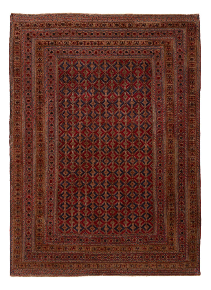 Kelim Teppich - Oriental - 272 x 202 cm - rot