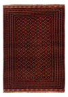 Kelim Afghan Teppich 210x286cm - Rechteckig / Rot / 210 x 286 cm Rechteckig