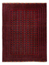 Kelim Afghan Teppich 211x281cm - Rechteckig / Rot / 211 x 281 cm Rechteckig