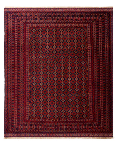 Kelim Afghan Teppich 228x270cm