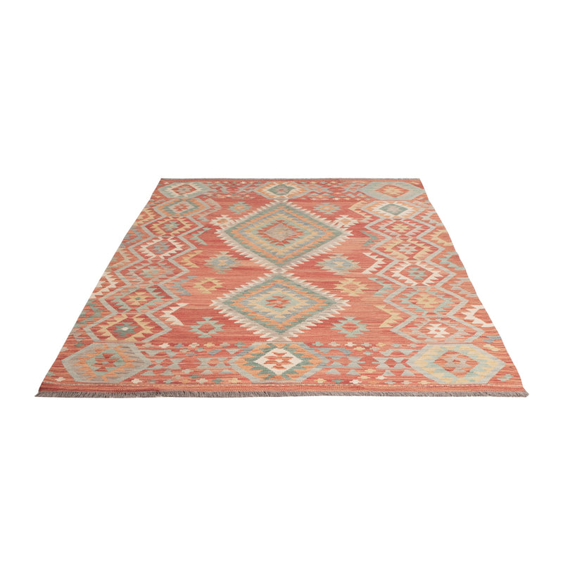 Kelim Teppich - Splash - 248 x 171 cm - bunt