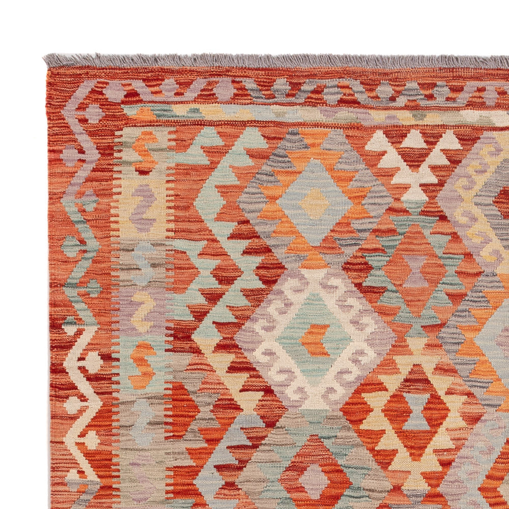 Kelim Teppich - Splash - 242 x 184 cm - bunt