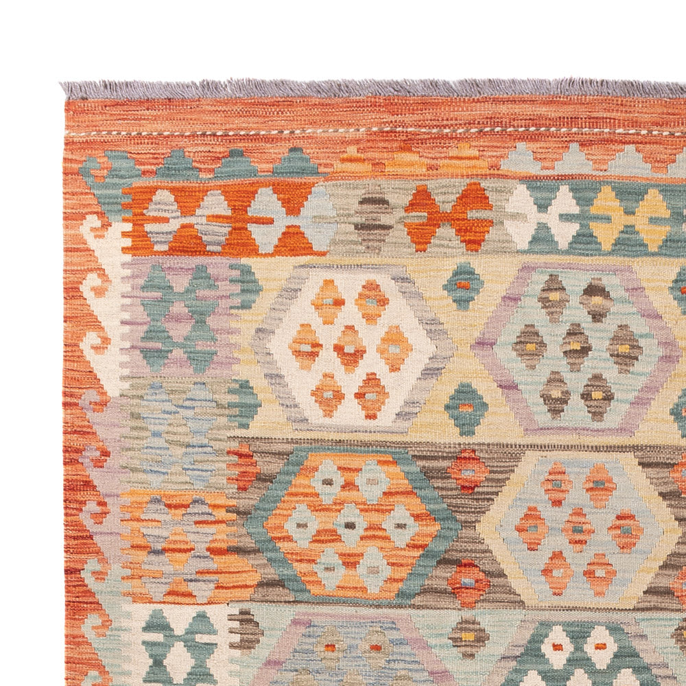 Kelim Teppich - Splash - 246 x 180 cm - bunt