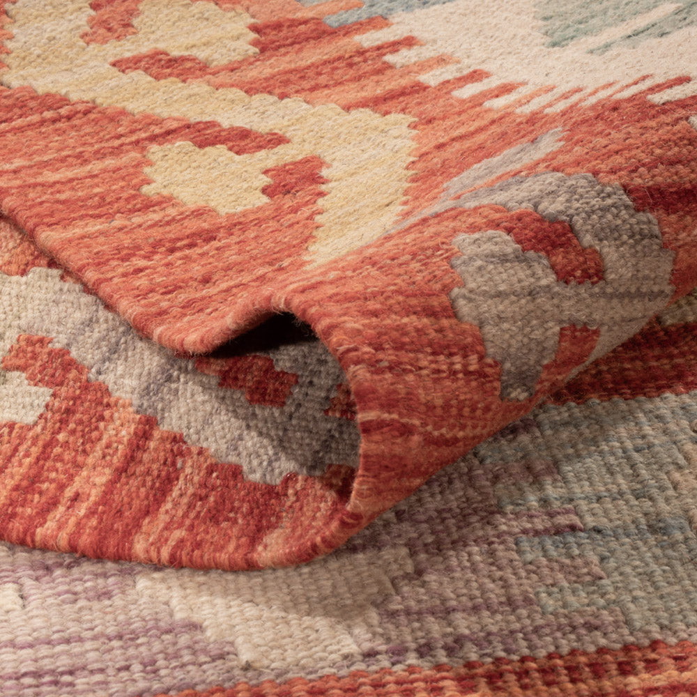 Kelim Teppich - Splash - 233 x 171 cm - bunt