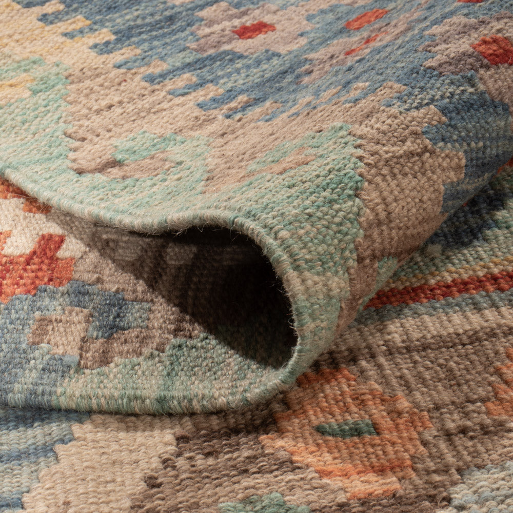 Kelim Teppich - Splash - 235 x 174 cm - bunt
