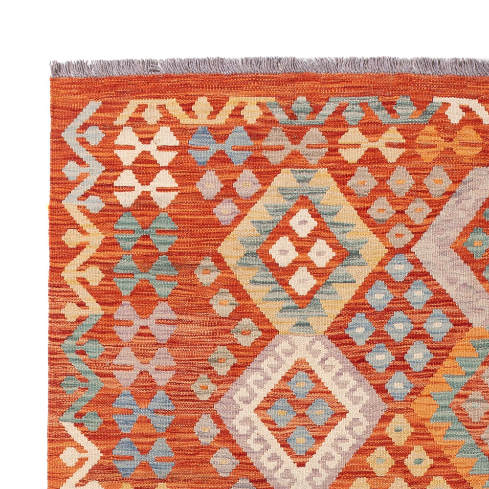 Kelim Teppich - Splash - 203 x 155 cm - bunt