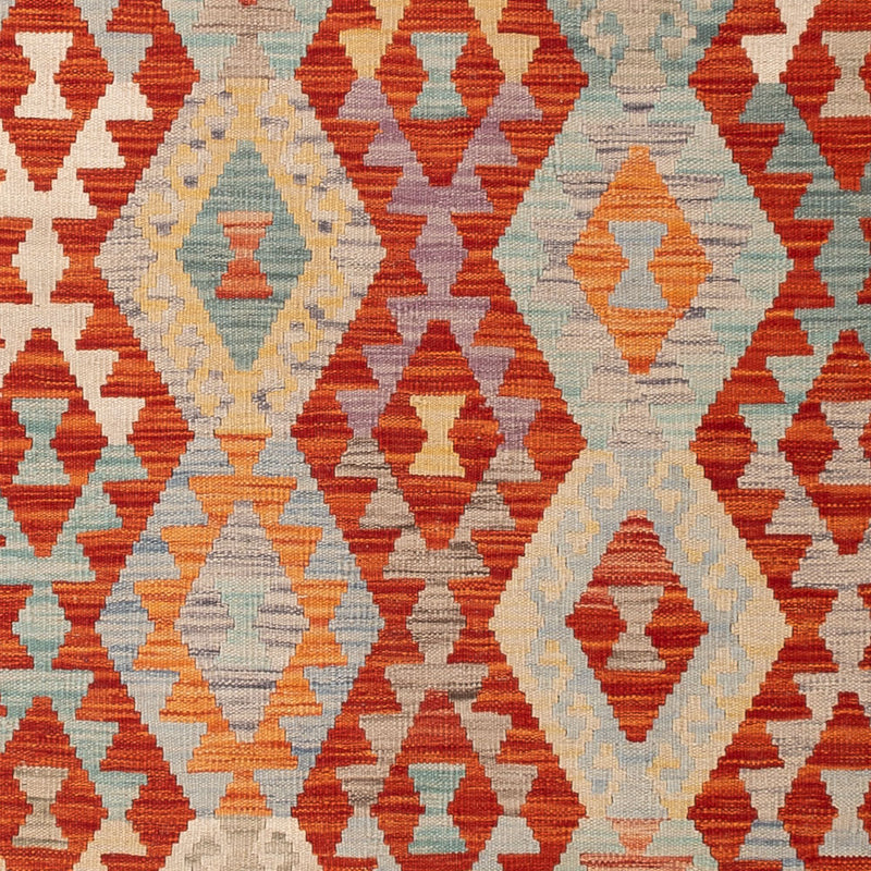 Kelim Teppich - Splash - 194 x 153 cm - bunt