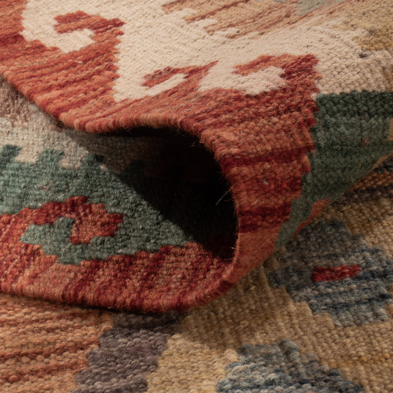 Kelim Teppich - Splash - 249 x 178 cm - bunt