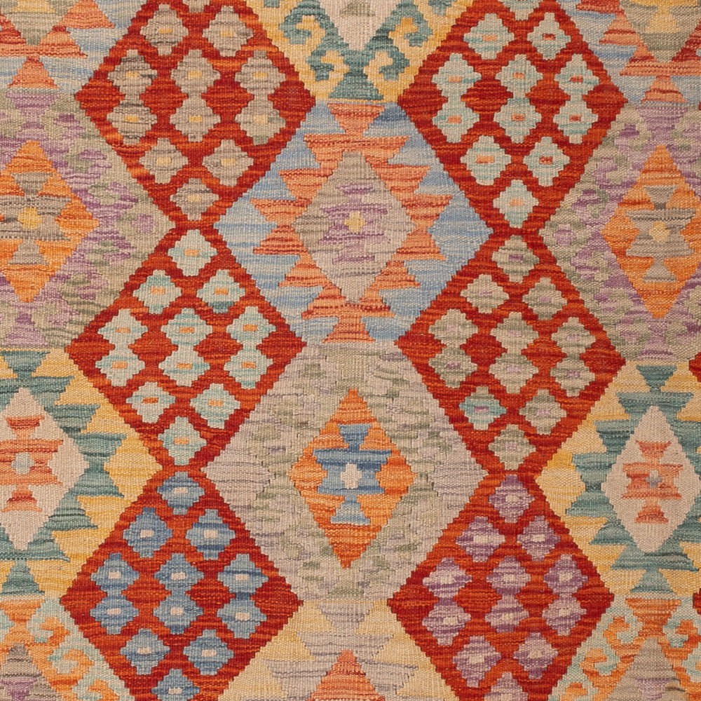 Kelim Teppich - Splash - 240 x 181 cm - bunt