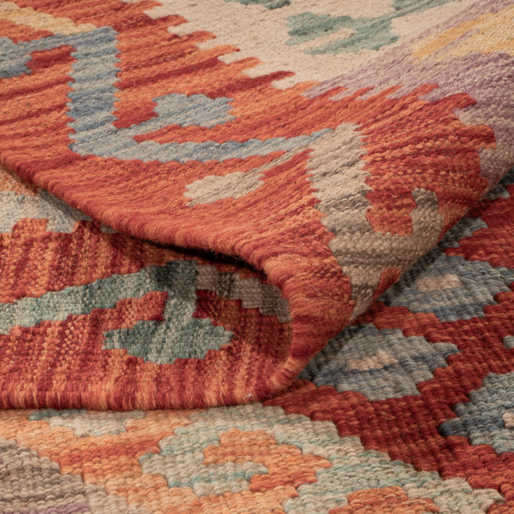 Kelim Teppich - Splash - 240 x 181 cm - bunt