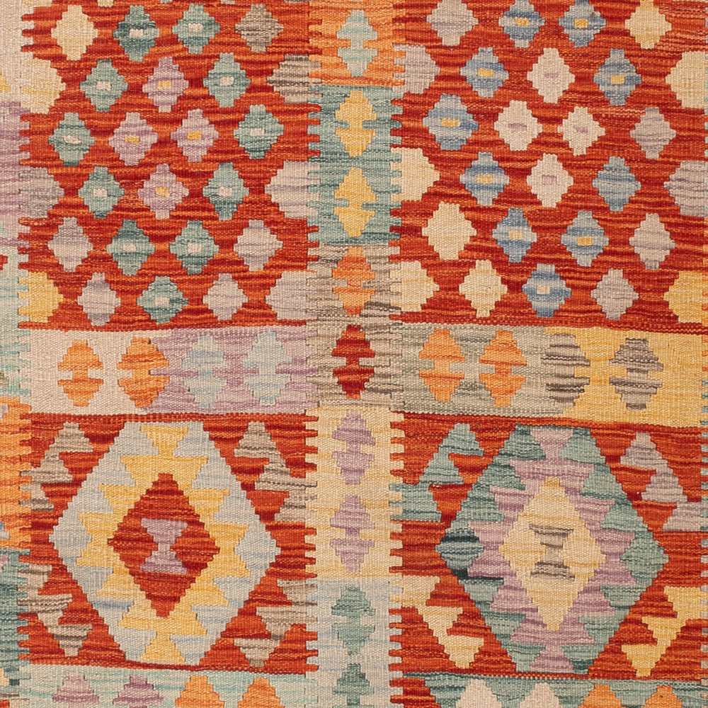 Kelim Teppich - Splash - 236 x 173 cm - bunt