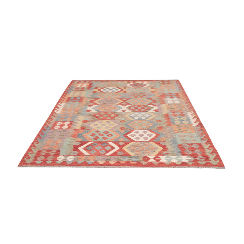 Kelim Teppich - Splash - 250 x 168 cm - bunt