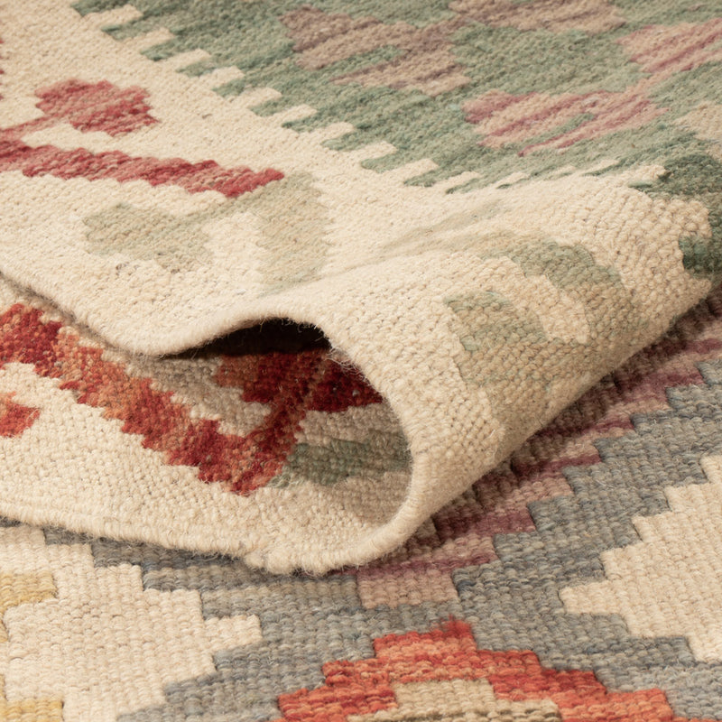 Kelim Teppich - Splash - 200 x 145 cm - bunt