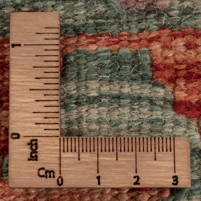 Kelim Teppich - Splash - 198 x 151 cm - bunt