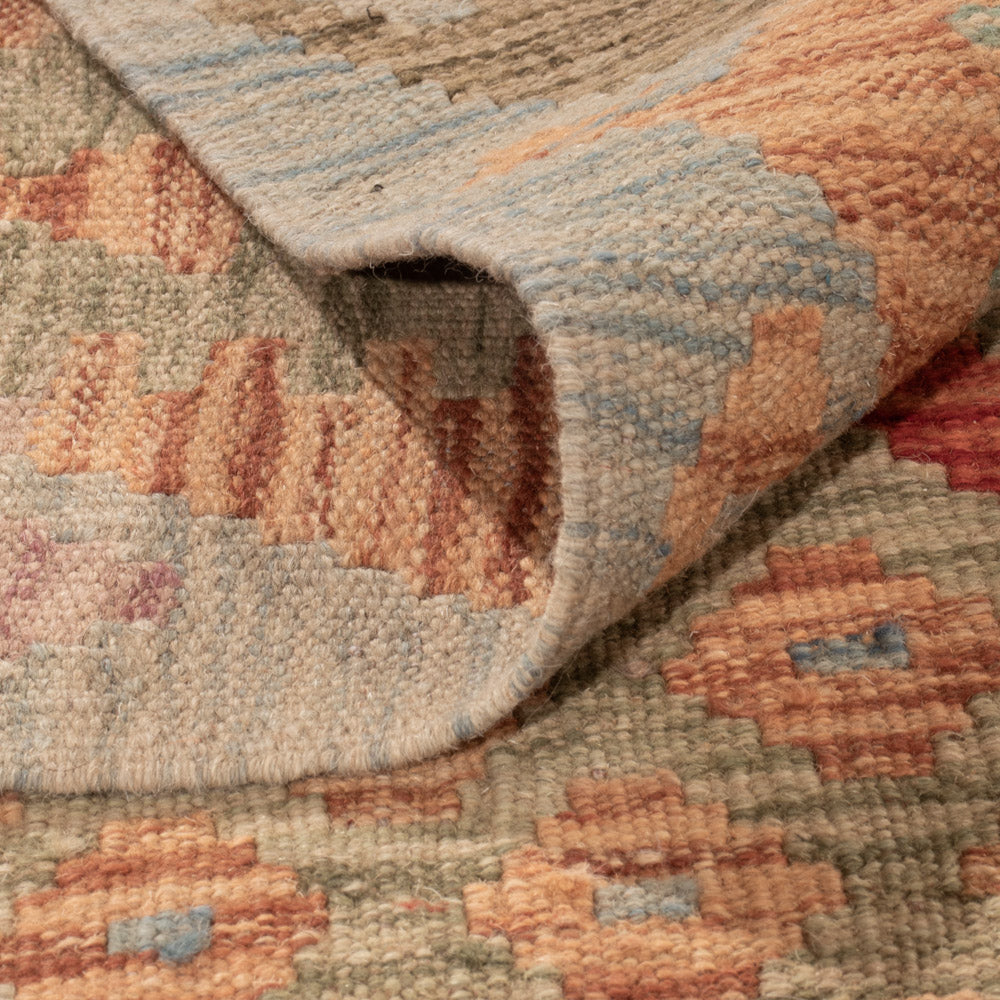 Kelim Teppich - Splash - 246 x 165 cm - bunt