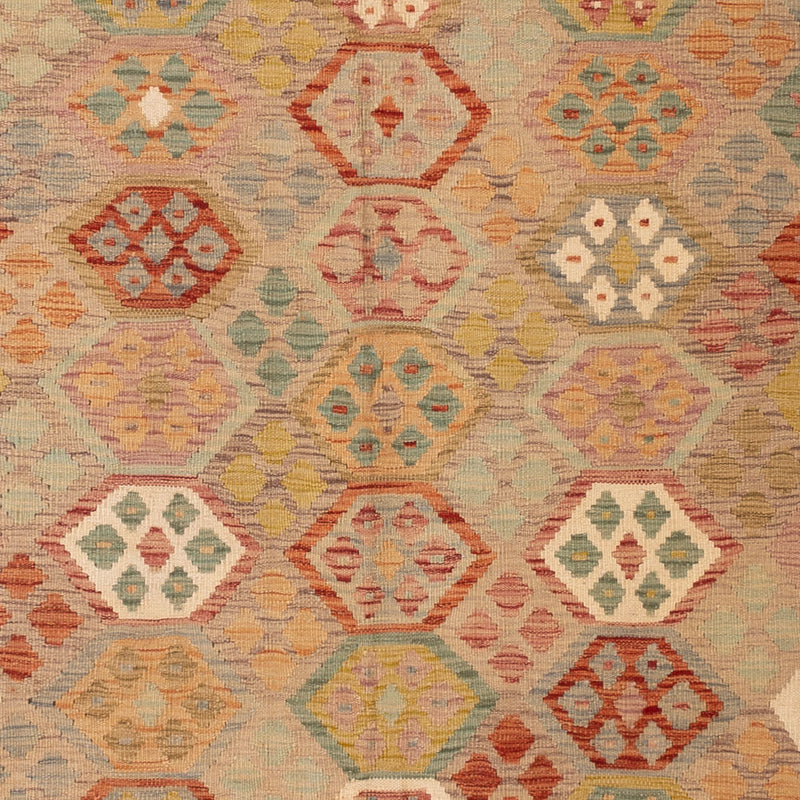 Kelim Teppich - Splash - 249 x 181 cm - bunt