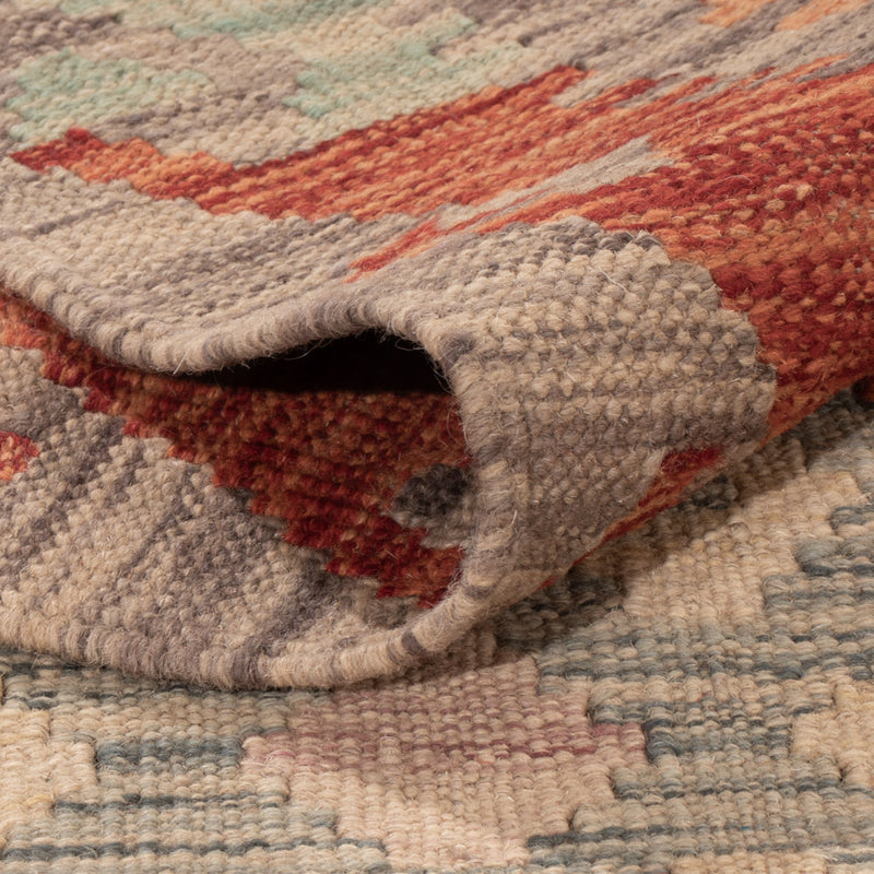 Kelim Teppich - Splash - 247 x 166 cm - bunt