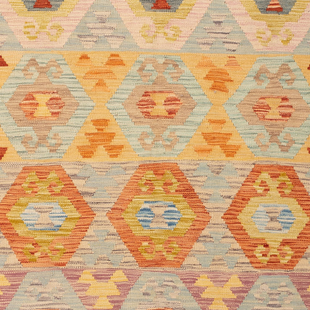 Kelim Teppich - Splash - 246 x 177 cm - bunt