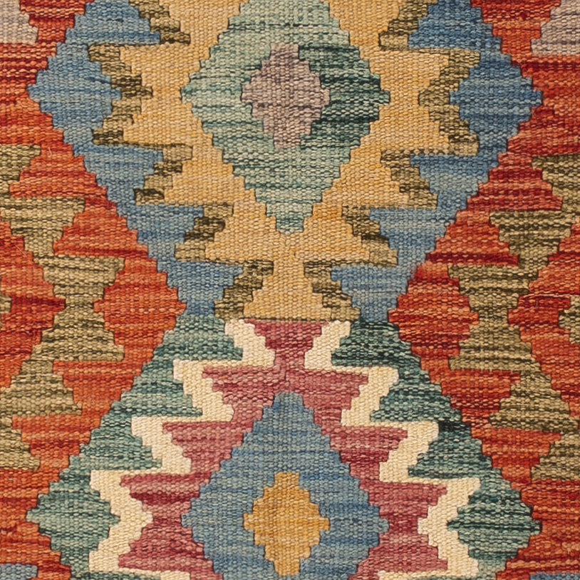 Kelim Teppich - Splash - 150 x 99 cm - bunt