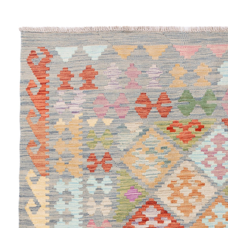 Kelim Teppich - Splash - 196 x 150 cm - bunt