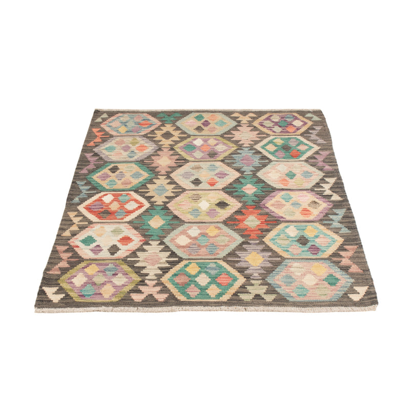 Kelim Teppich - Splash - 151 x 100 cm - bunt