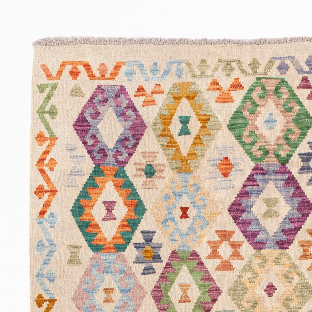 Kelim Teppich - Splash - 240 x 177 cm - bunt