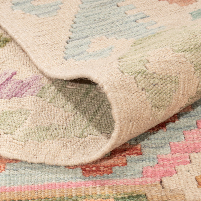 Kelim Teppich - Splash - 245 x 184 cm - bunt