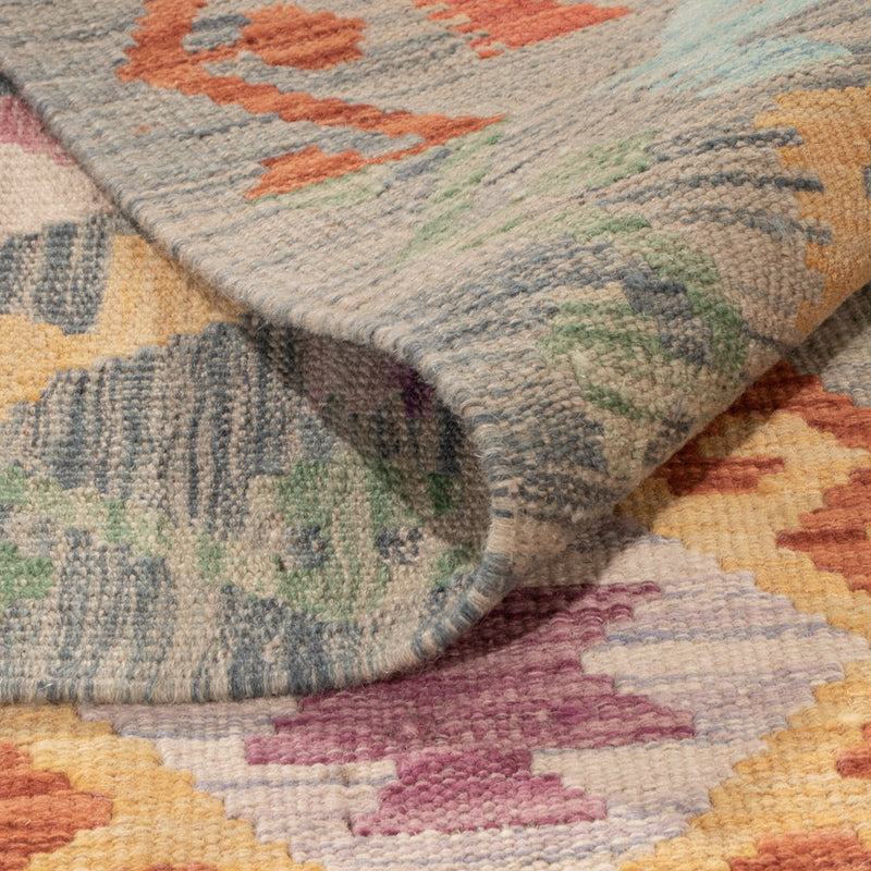 Kelim Teppich - Splash - 248 x 172 cm - bunt
