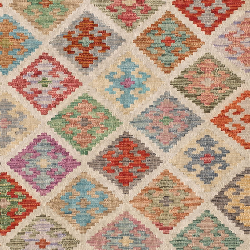 Kelim Teppich - Splash - 243 x 170 cm - bunt