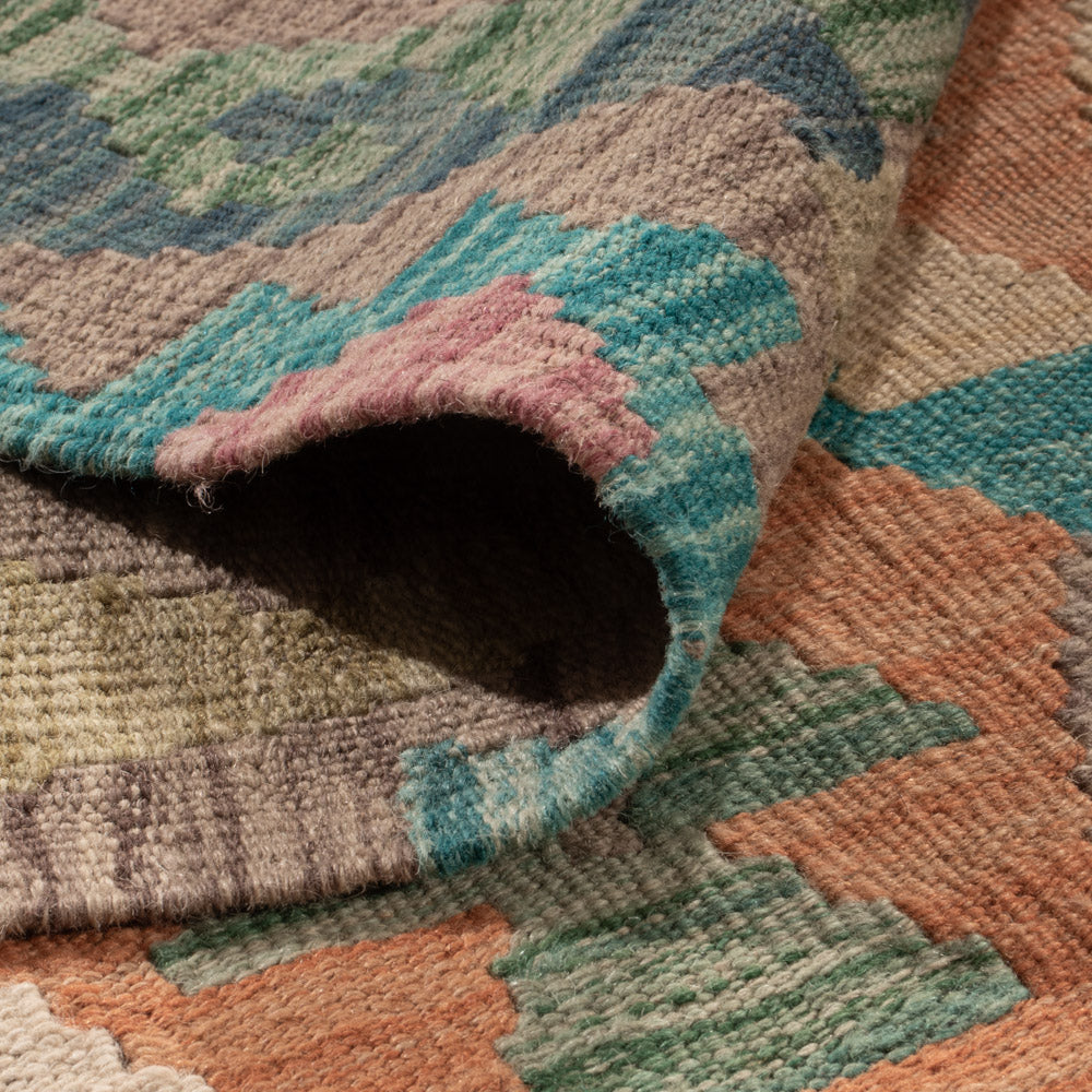 Kelim Teppich - Splash - 245 x 175 cm - bunt