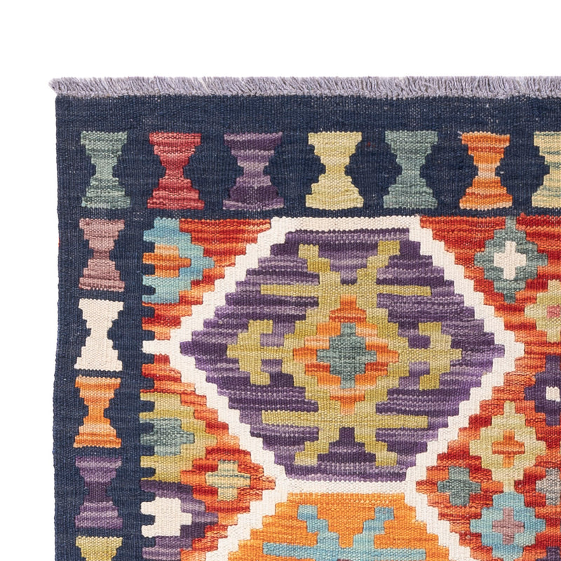 Kelim Teppich - Splash - 159 x 104 cm - bunt