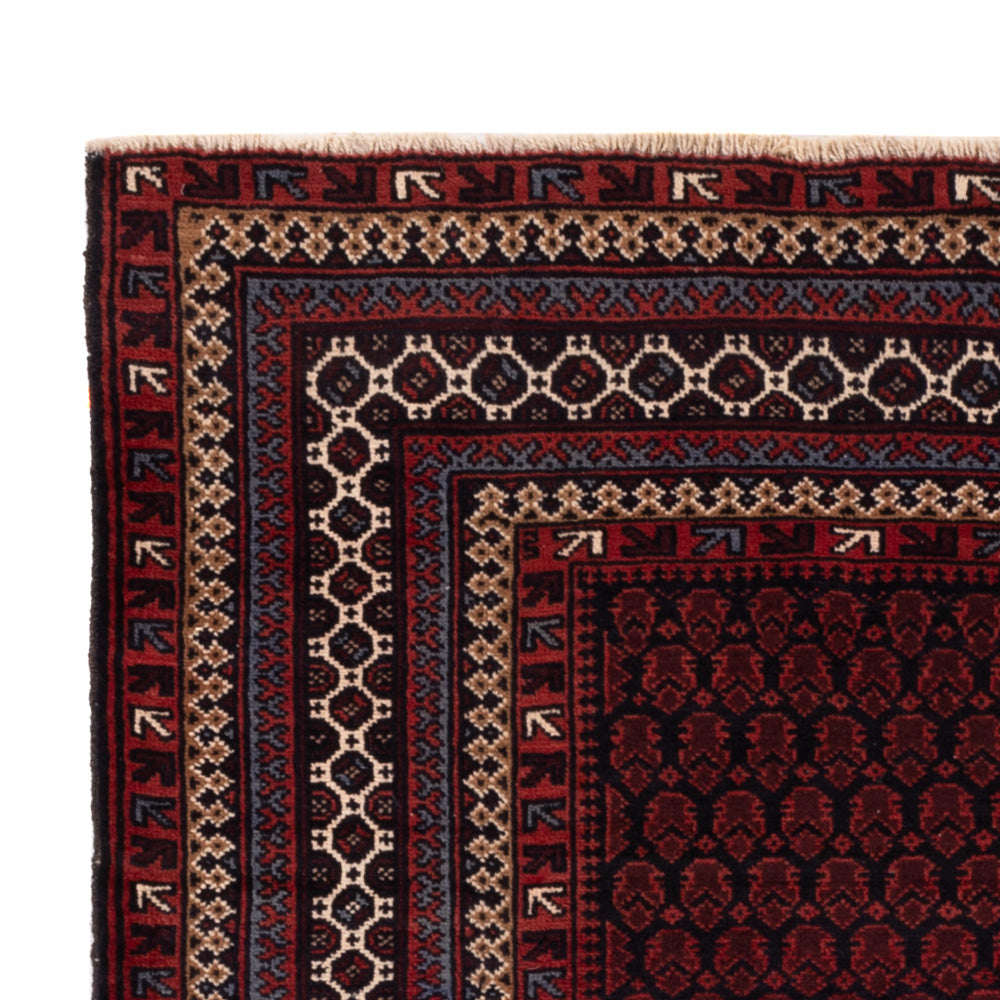 Belutsch Teppich - 154 x 95 cm - rot