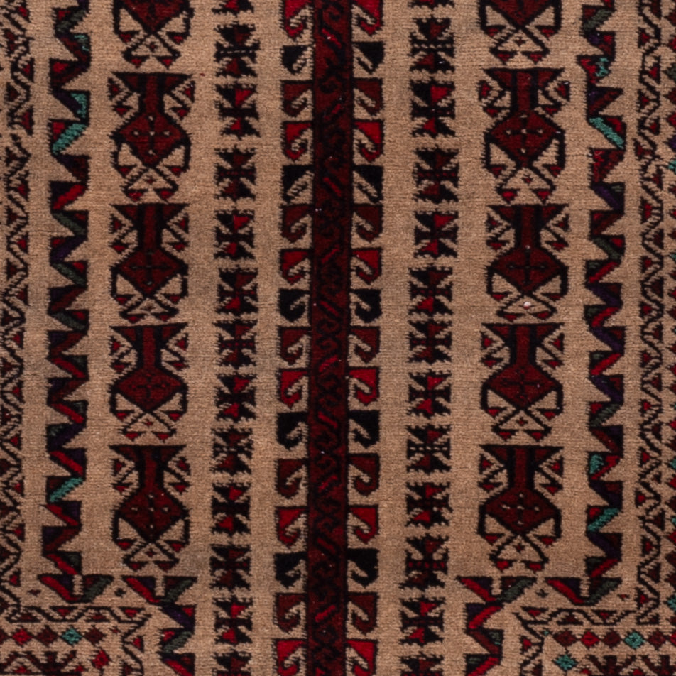 Belutsch Teppich - 156 x 93 cm - creme